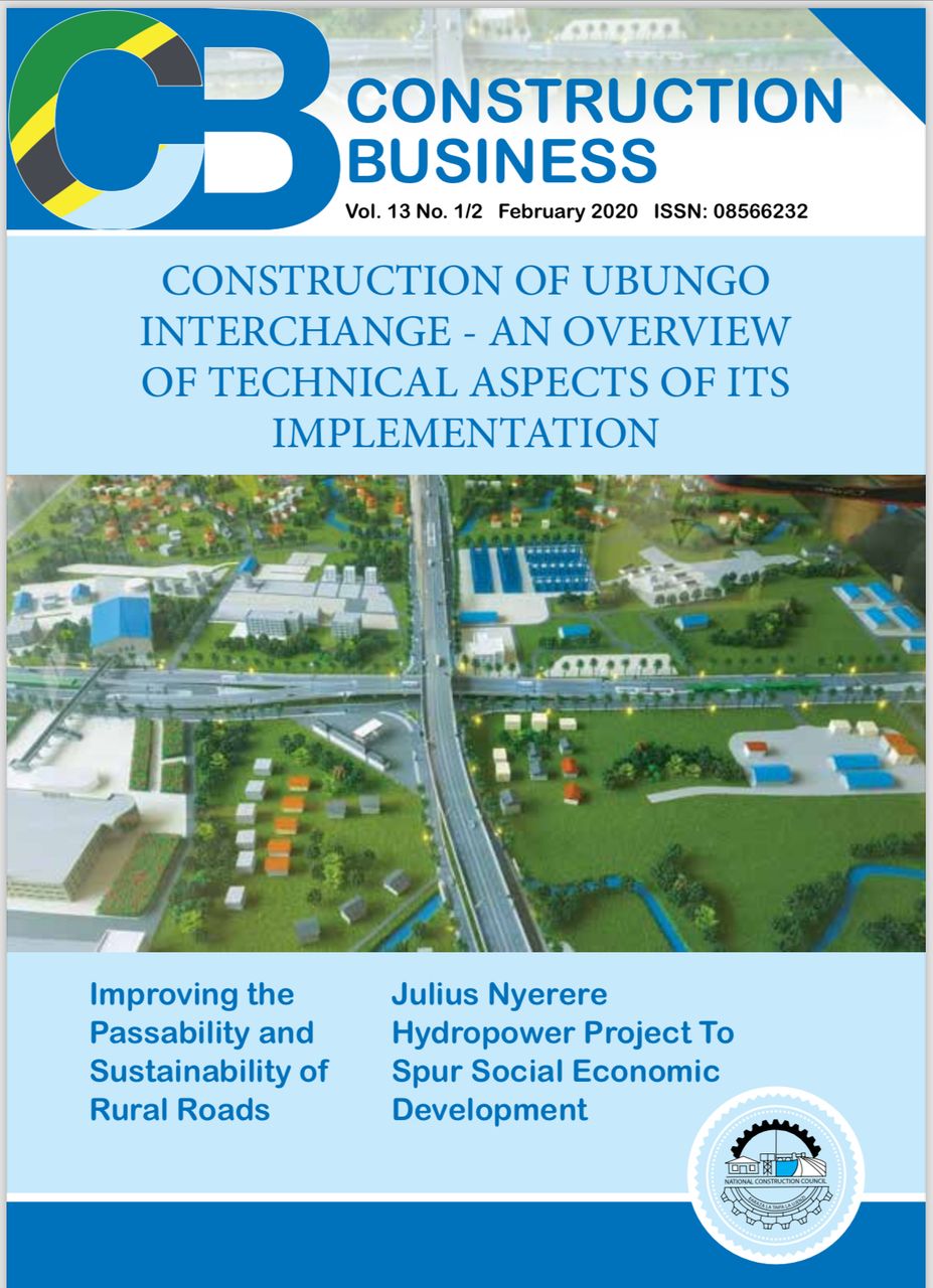 CONSTRUCTION BUSINESS VOL 13 No. 1/2 FEBRUARY 2020